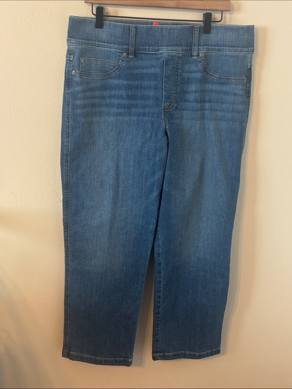 Spanx Ankle Straight Leg Stretch Jeans